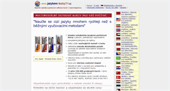 Desktop Screenshot of jazykove-kurzy24.cz